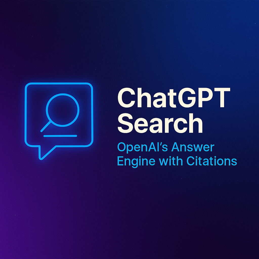 ChatGPT Search: OpenAI's Answer Engine with Citations