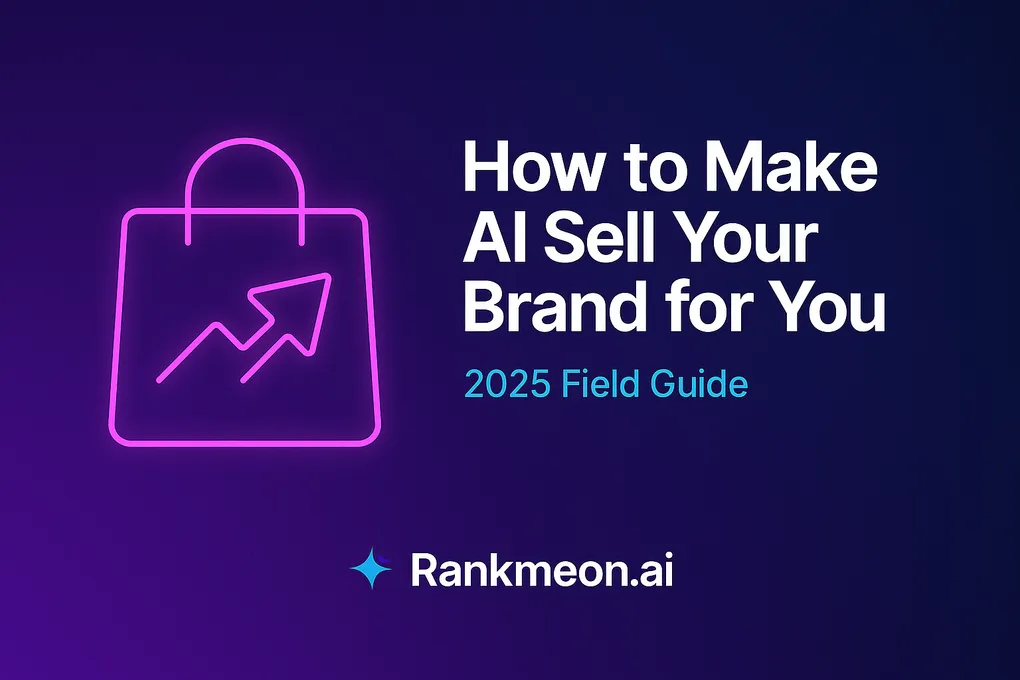How to Make AI Sell Your Brand for You (2025 Field Guide)