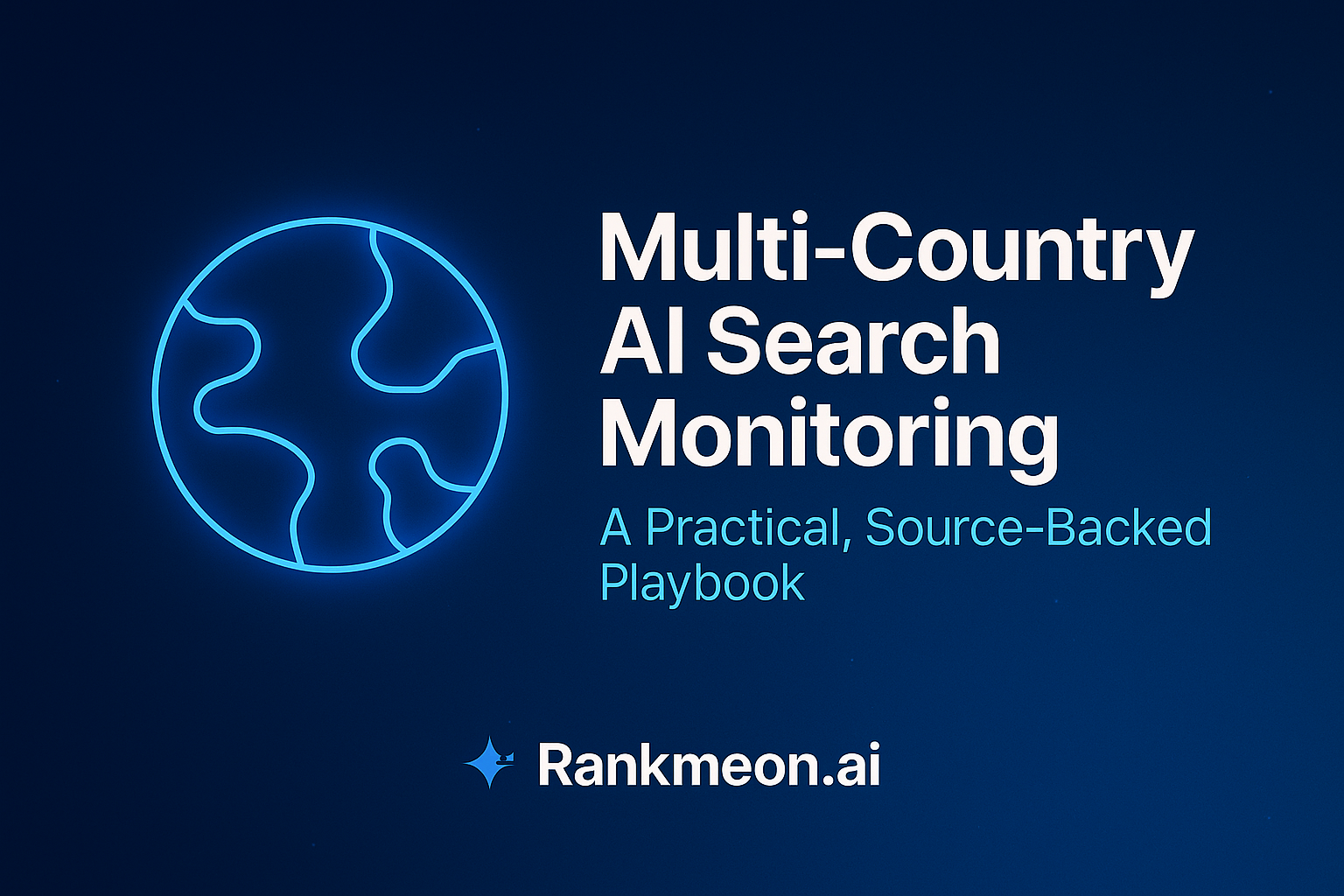 Multi-Country AI Search Monitoring: A Practical, Source-Backed Playbook
